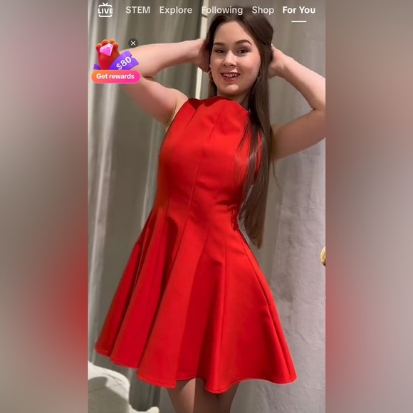 🔥🔥Zara Red Sleeveless Dress - Picture 2 of 4